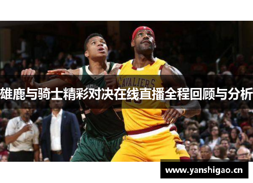 雄鹿与骑士精彩对决在线直播全程回顾与分析
